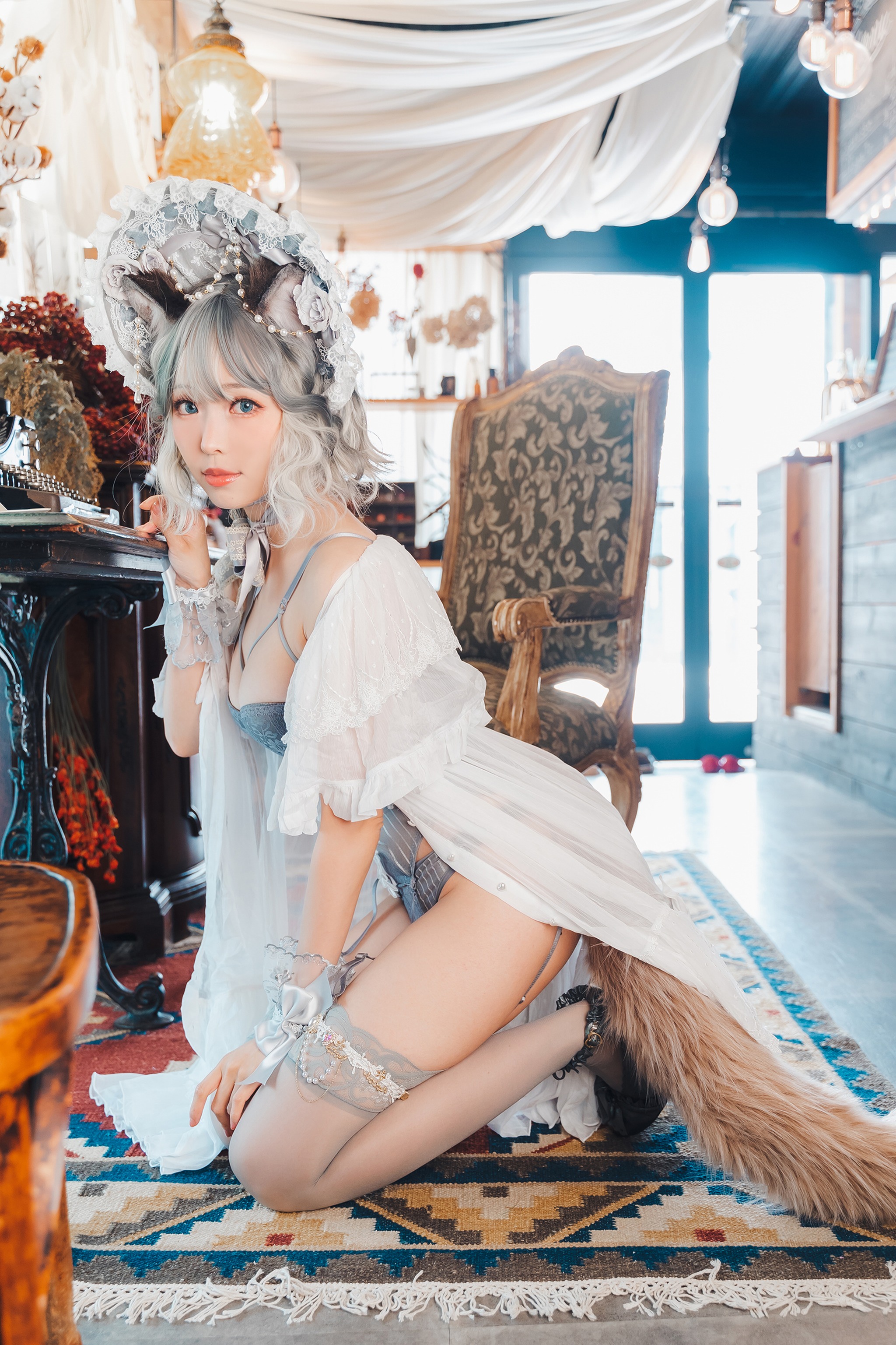 ElyEE子 - NO.108 agdoll Cat Doll (布偶貓少女人形) [51P]-XikXak